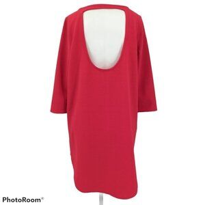 BB Dakota Open Back Red Dress Size M